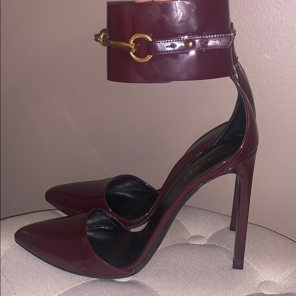 Gucci Horsebit Ankle-Cuff Pump - Picture 6 of 8